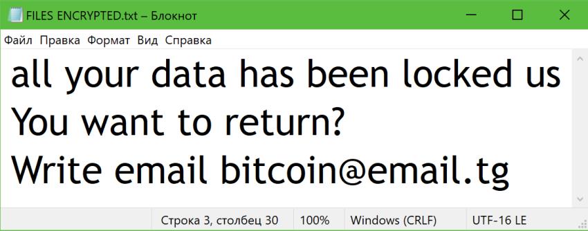 bitcoin e-mail